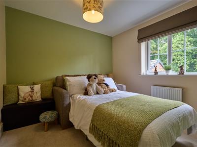 Bedroom three to rear